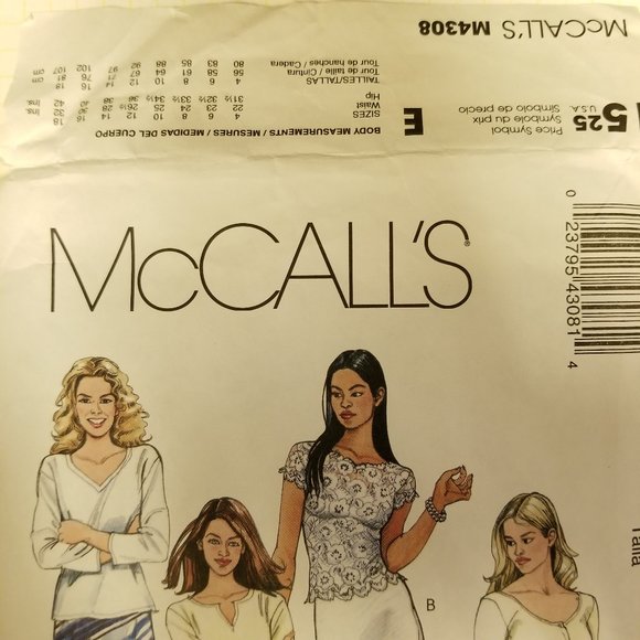 ✅4308 McCall's Womens/Misses & Petite Skirts Variet - Picture 3 of 6